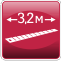 Ширина захвата 3,2 м Ширина захвата 3,2 м