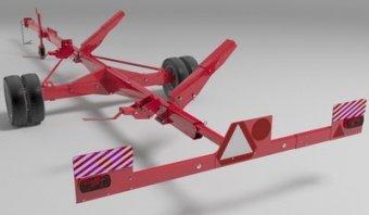 Тележка транспортная одноосная Uni Cart 3000