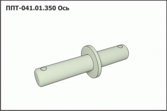 Запасные части ППТ 041.01.350 Ось