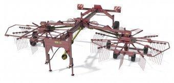Dual-rotary rakes Kolibri Duo