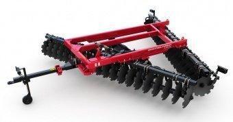 Offset disk harrows DV