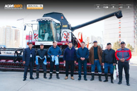 Техника для фермеров на выставке в Улан-Баторе