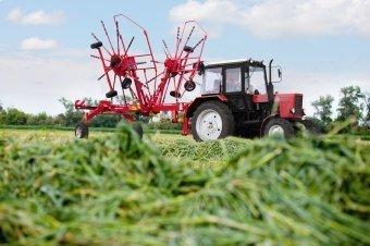 Грабли двухроторные прицепные Kolibri Duo