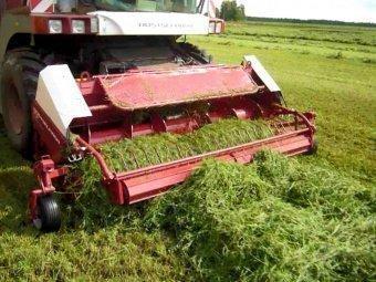 Pickup forage harvesting mounted For Up 300