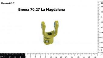 Запасные части Вилка 70.27 La Magdalena z=8шл.