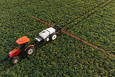 Обработка залежных земель техникой Ростсельмаш